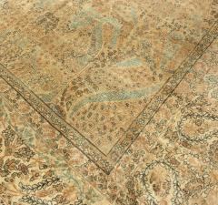 Authentic Early 20th Century Persian Kirman Botanic Carpet - 2454034