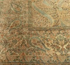 Authentic Early 20th Century Persian Kirman Botanic Carpet - 2454040