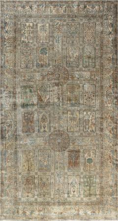Authentic Early 20th Century Persian Kirman Handmade Wool Carpet - 2453584