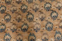 Authentic Early 20th Century Persian Tabriz Botanic Handmade Wool Rug - 2453525