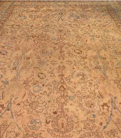 Authentic Early 20th Century Tabriz Botanic Handmade Wool Rug - 2447541