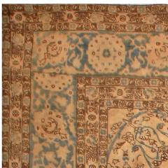 Authentic Early 20th Century Tabriz Botanic Handmade Wool Rug - 2447542