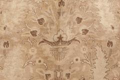 Authentic Early 20th Century Tabriz Botanic Handwoven Wool Rug - 2454452