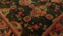 Authentic Indian Botanic Hand Knotted Wool Rug - 2443578