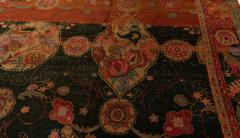 Authentic Indian Botanic Hand Knotted Wool Rug - 2443579