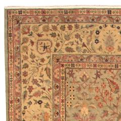 Authentic Indian Botanic Handmade wool Rug - 2453066