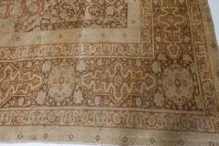 Authentic Oversized 19th Century Persian Tabriz Handmade Wool Carpet - 2462015