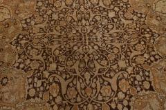 Authentic Oversized 19th Century Persian Tabriz Handmade Wool Carpet - 2462020