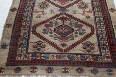 Authentic Persian Handmade Wool Runner - 2445651