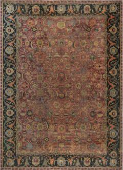 Authentic Persian Isfahan Botanic Handmade Carpet - 2464764
