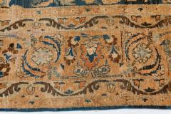 Authentic Persian Khorassan Blue Handmade Wool Carpet - 2453648