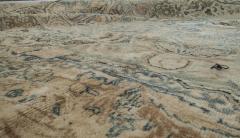 Authentic Persian Kirman Botanic Handmade Wool Rug - 2446936