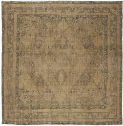 Authentic Persian Kirman Botanic Handmade Wool Rug - 2446951
