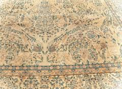 Authentic Persian Kirman Handwoven Wool Carpet - 2443636