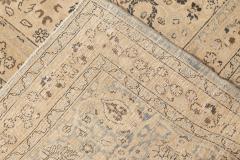 Authentic Persian Tabriz Botanic Hand Knotted Wool Rug - 2454408