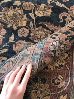 Authentic Persian Tabriz Botanic Handmade Wool Carpet - 2445524