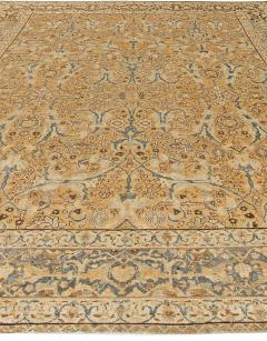 Authentic Persian Tabriz Botanic Handwoven Wool Rug - 2447741