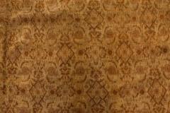 Authentic Persian Tabriz Brown Handmade Wool Rug - 2446558