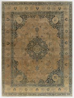 Authentic Persian Tabriz Handmade Wool Rug - 2443853
