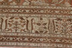 Authentic Persian Tabriz Handwoven Wool Rug - 2465086