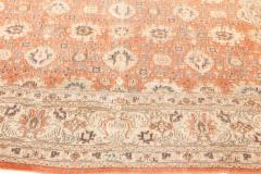 Authentic Persian Tabriz Red Handmade Wool Carpet - 2453868