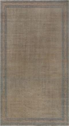 Authentic Persian Tabriz Rug in Beige Blue Brown - 2454328