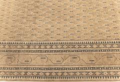 Authentic Persian Tabriz Rug in Beige Blue Brown - 2454330