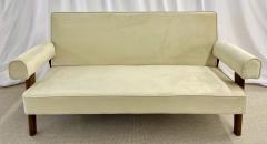 Authentic Pierre Jeanneret Upholstered Bridge Sofa Mid Century Modern Markings - 2918759