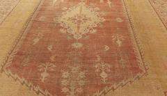 Authentic Red Handmade Turkish Ghiordes Rug from the 19th Century - 2465380