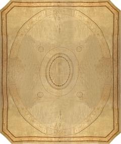 Authentic Savonnerie Handmade Wool Rug - 2450134