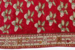 Authentic Turkish Ghiordes Red Handmade Wool Rug - 2460742