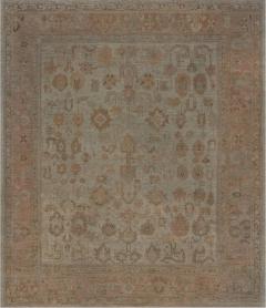 Authentic Turkish Oushak Handmade Wool Rug - 2456703
