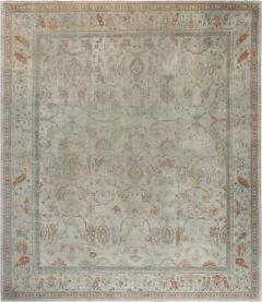 Authentic Turkish Oushak Handmade Wool Rug Size Adjusted  - 2451103