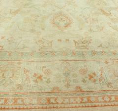 Authentic Turkish Oushak Handmade Wool Rug Size Adjusted  - 2451106
