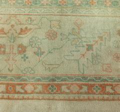 Authentic Turkish Oushak Handmade Wool Rug Size Adjusted  - 2451108