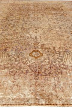 Authentic Turkish Sivas Beige Handmade Wool Rug - 2450272