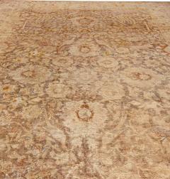 Authentic Turkish Sivas Beige Handmade Wool Rug - 2450275