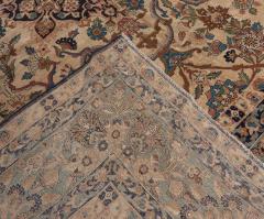 Authentic Vintage Persian Kirman Floral Handmade Wool Rug - 2443677