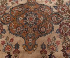 Authentic Vintage Persian Kirman Floral Handmade Wool Rug - 2443679