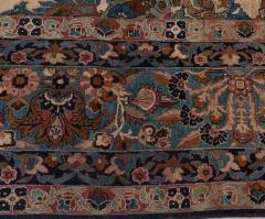 Authentic Vintage Persian Kirman Floral Handmade Wool Rug - 2443680