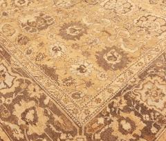 Authetic Indian Amritsar Tan Brown Hand knotted Wool Rug - 2452756
