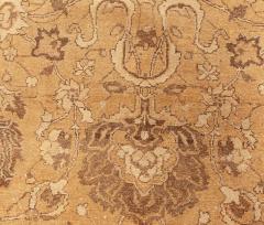 Authetic Indian Amritsar Tan Brown Hand knotted Wool Rug - 2452759