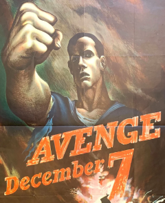 Avenge December 7 Vintage WWII Poster 1942 - 3797064