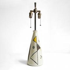 Axel Br el AXEL BRUEL SCANDINAVIAN MODERN CERAMIC LAMP DENMARK 1950s - 2440782