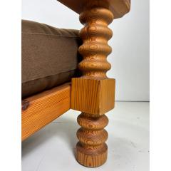 Axel Einar Hjorth 1970 s Danish Pine Lounge Chairs Set of 2 - 3313151
