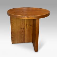 Axel Einar Hjorth Exceptional and Rare Asymmetrically Based Table in Pine Axel Einar Hjorth - 2336805