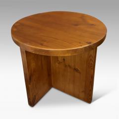 Axel Einar Hjorth Exceptional and Rare Asymmetrically Based Table in Pine Axel Einar Hjorth - 2336811