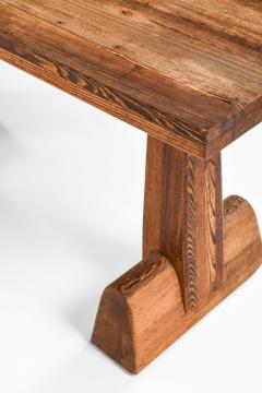 Axel Einar Hjorth Library Console Table in Acid Stained Pine by Axel Einar Hjorth 1932 - 4369848