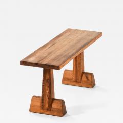 Axel Einar Hjorth Library Console Table in Acid Stained Pine by Axel Einar Hjorth 1932 - 4370030