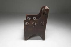 Axel Einar Hjorth Rustic Modernist Armchair Sweden 1920s - 3386800